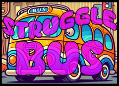 Struggle Bus 3" x 2" sticker